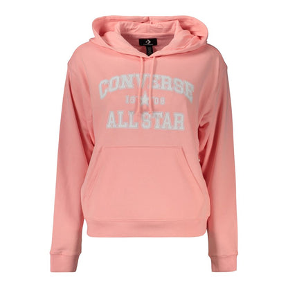 Pink Cotton Women's Sweatshirt