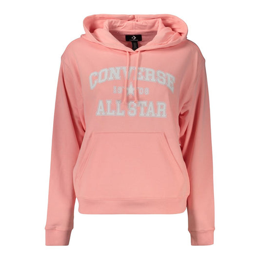 Pink Cotton Women's Sweatshirt