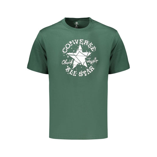 Green Cotton Men's T-Shirt