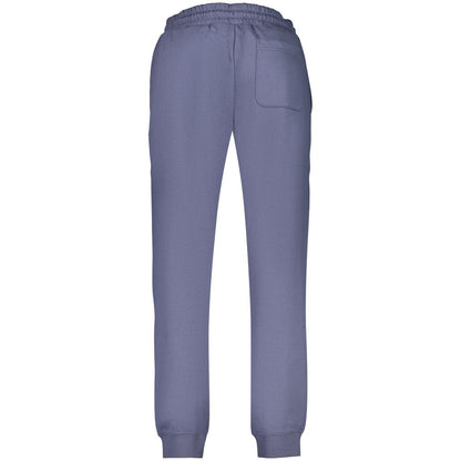 Blue Cotton Men's Trouser