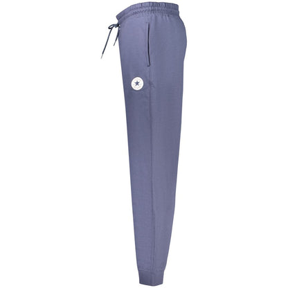 Blue Cotton Men's Trouser