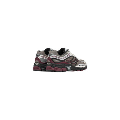 Bordeaux Synthetic Athletic Sneakers