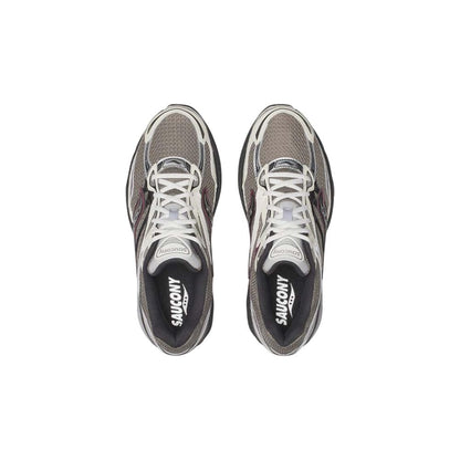 Bordeaux Synthetic Athletic Sneakers