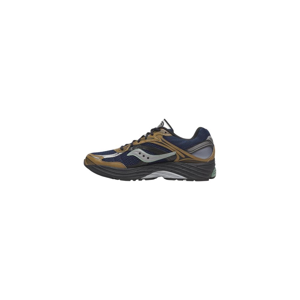 Brown Synthetic Athletic Sneakers