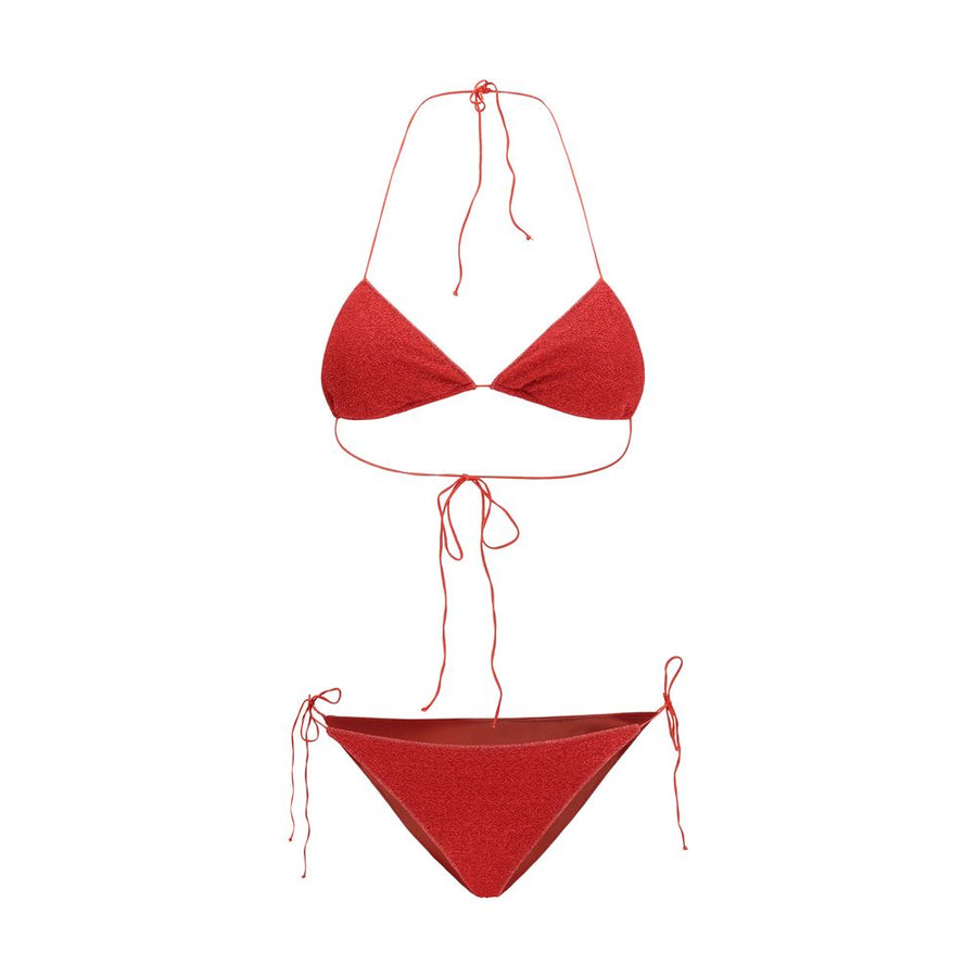 Multicolor Elastane Bikini
