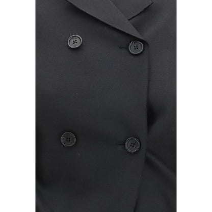 Black Wool Oves Aries Blazer