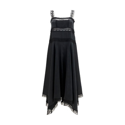 Black Silk Cocktail Dress