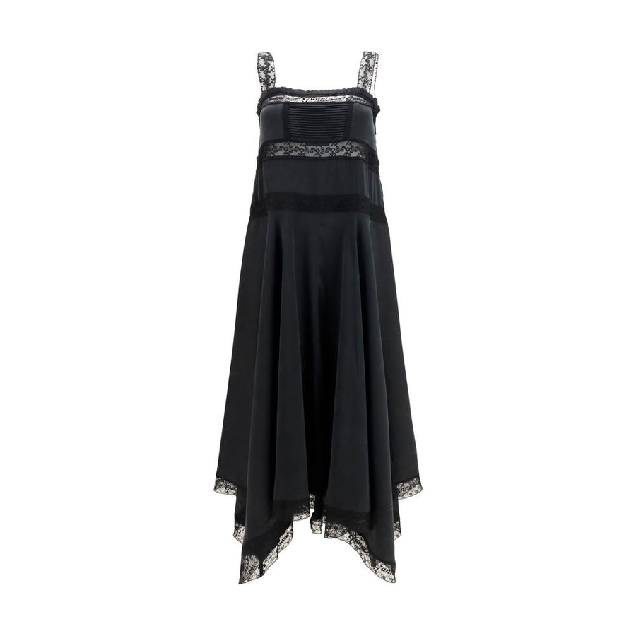 Black Silk Cocktail Dress