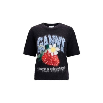 Black Alpaca Vicugna Pacos T-Shirt