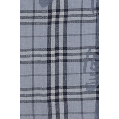 Blue Wool Oves Aries Foulard