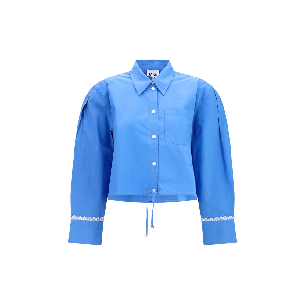 Blue Cotton Shirt