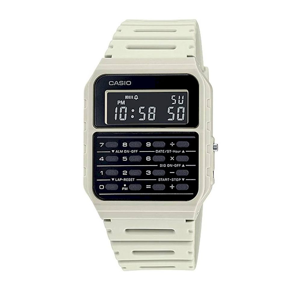 White Resin Digital Watch