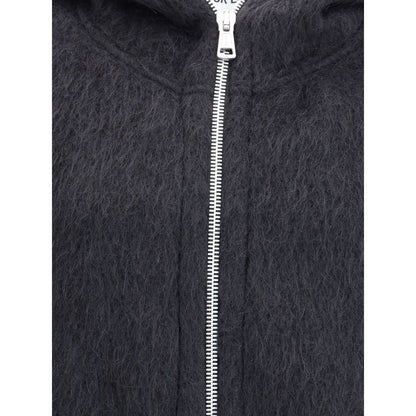 Black Wool Sweatshirt