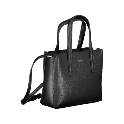 Black Polyester Women's Bag