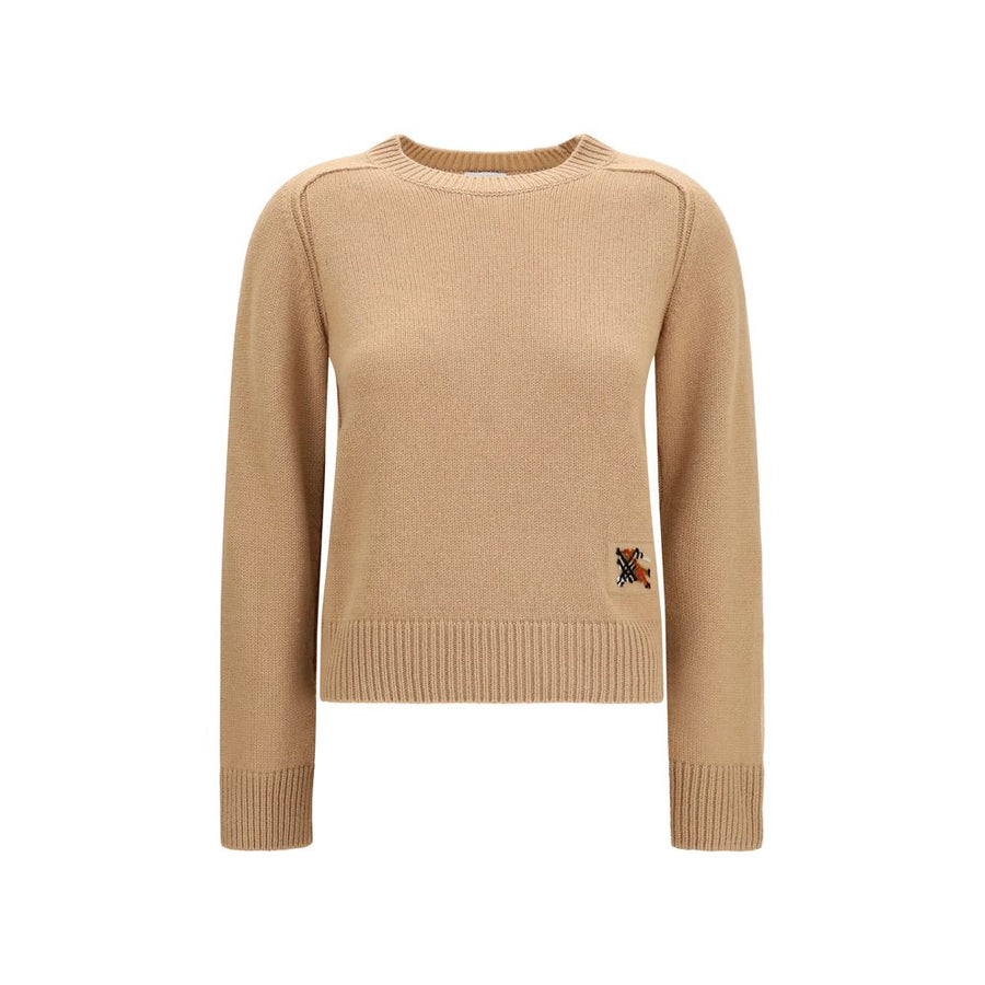 Beige Cashmere Sweater