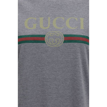 Gray Cotton T-Shirt