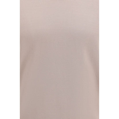 Beige Cotton Polo Shirt