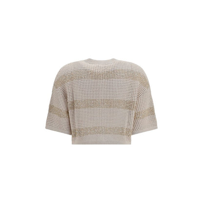 Beige Linen Cardigan