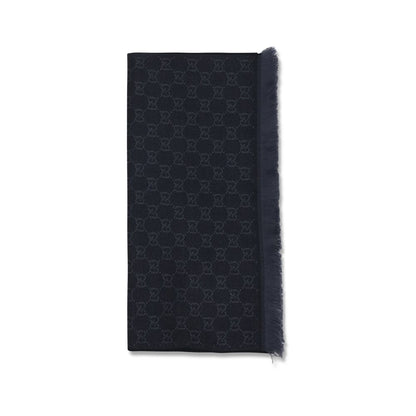 Black Wool Scarf