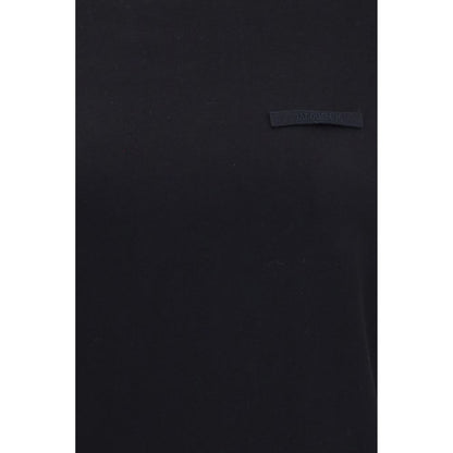 Black Cotton T-Shirt