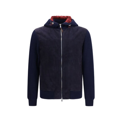 Blue Wool Oves Aries Shell Jacket