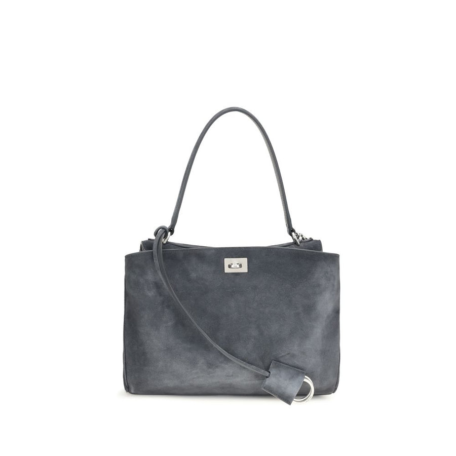 Gray Calf Leather Bos Taurus Shoulder Bag