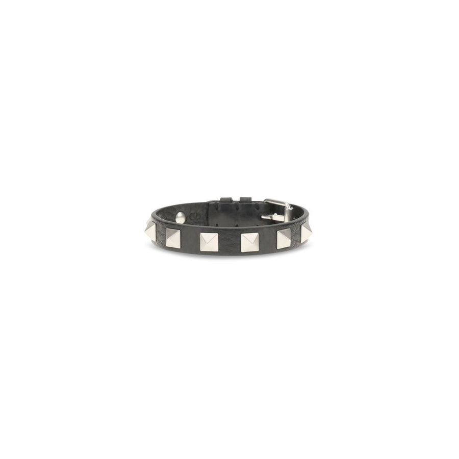 Black Calf Leather Bos Taurus Bracelet