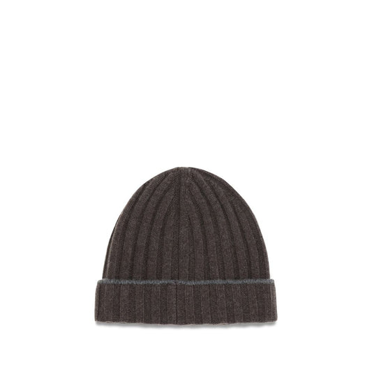 Brown Cashmere Beanie