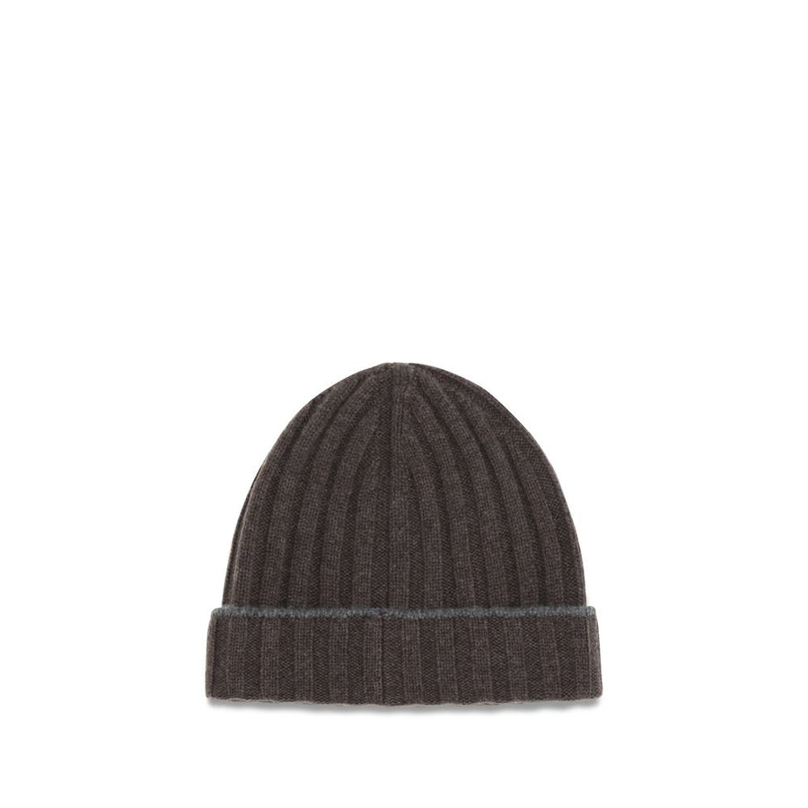 Brown Cashmere Beanie