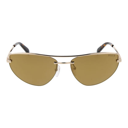 Gold Metal Sunglasses