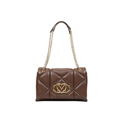 Brown Polyethylene Handbag