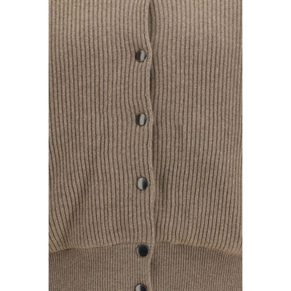 Beige Cashmere Bomber