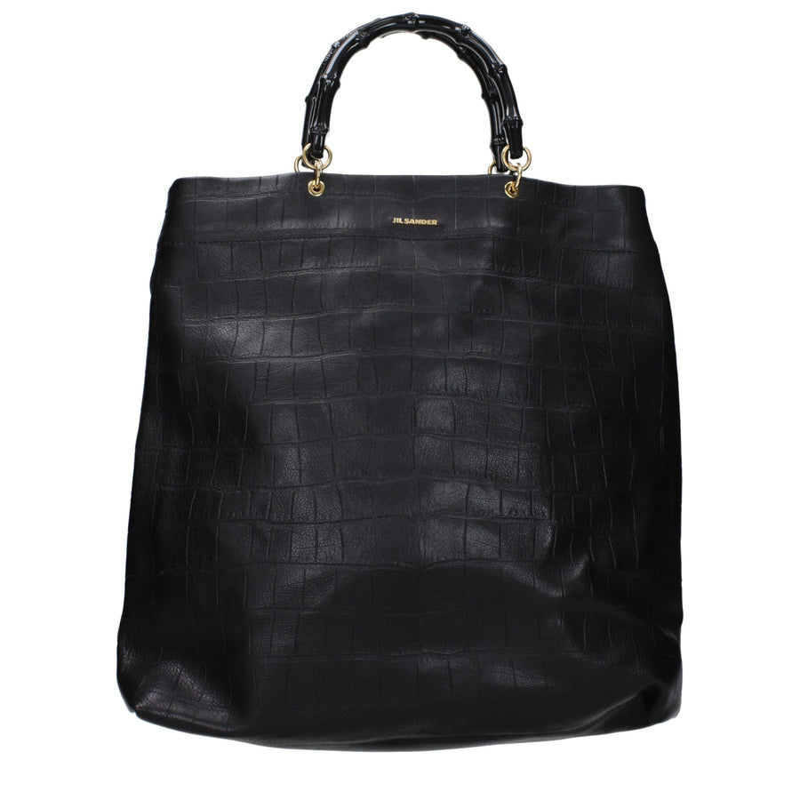 Black Leather Handbag