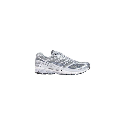 Gray Textile Athletic Sneakers