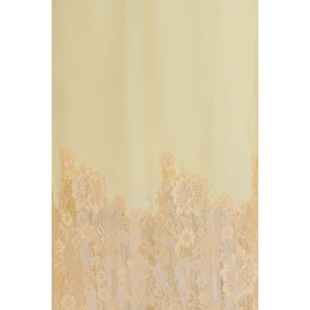 Bicolor Viscose Cocktail Dress