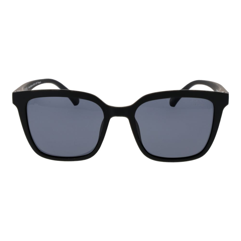Black Stainless Steel Sunglasses