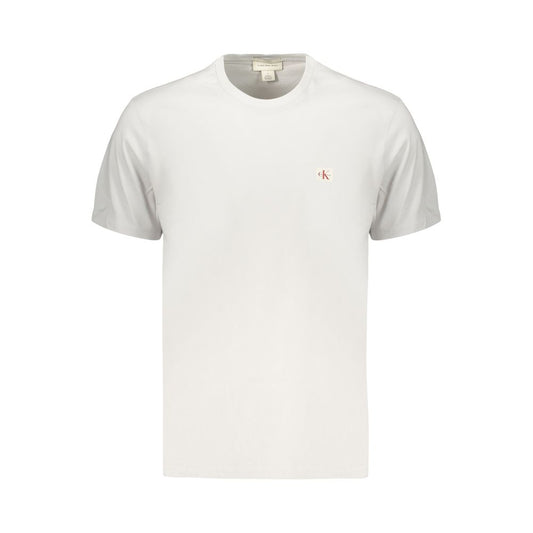 Gray Cotton Men's T-Shirt
