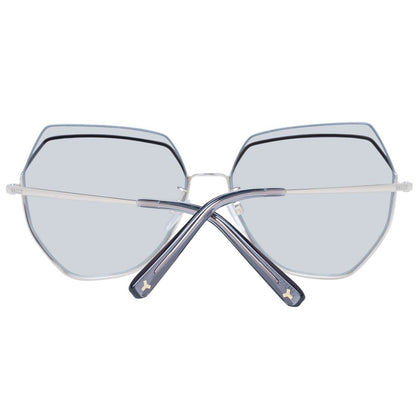 Rose Gold Metal Sunglasses