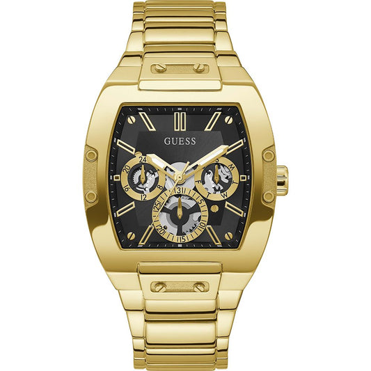 Gold Stainless Steel Dress Watch