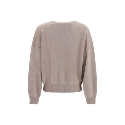 Beige Cashmere Sweater