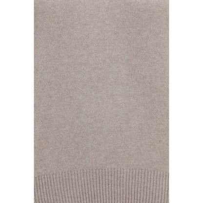 Beige Cashmere Sweater