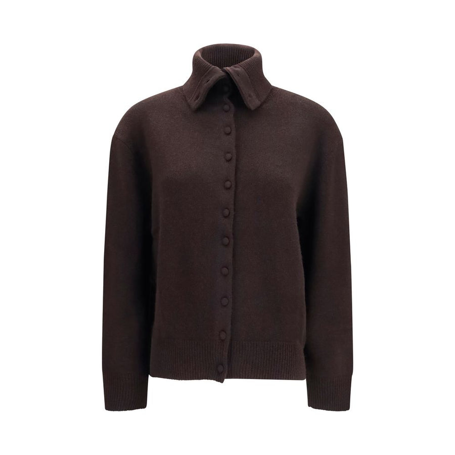 Brown Cashmere Cardigan