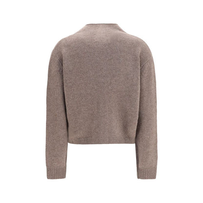 Beige Cashmere Cardigan