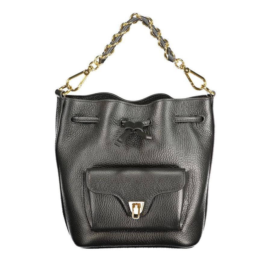 Black Leather Womens Bag