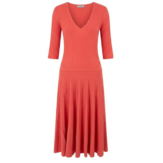 Red Cotton Women Dress