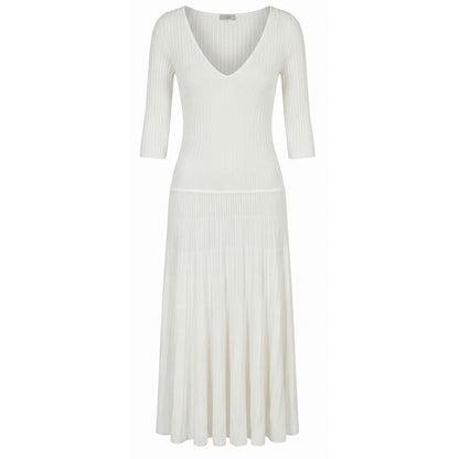White Cotton Women Dress
