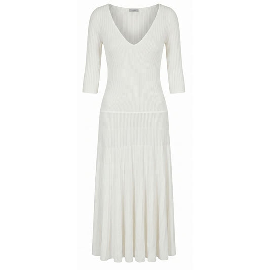 White Cotton Women Dress