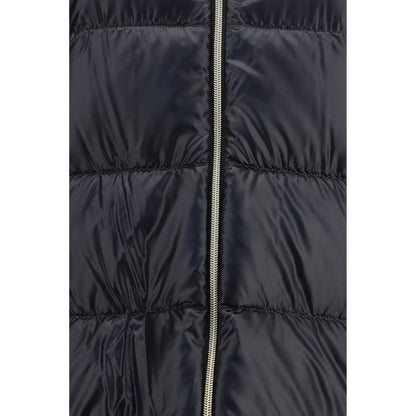 Black Goose Down Full-Length Jacket
