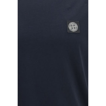 Blue Cotton T-Shirt