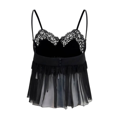 Black Silk Blouse